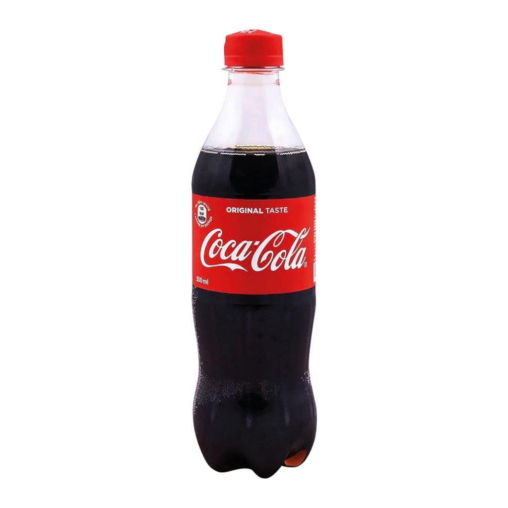 coke - 500mls plastic